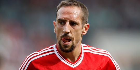 ribery, componente de la selección francesa